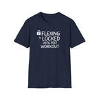 Flexing Locked – Post-Pump Protocol T-Shirt