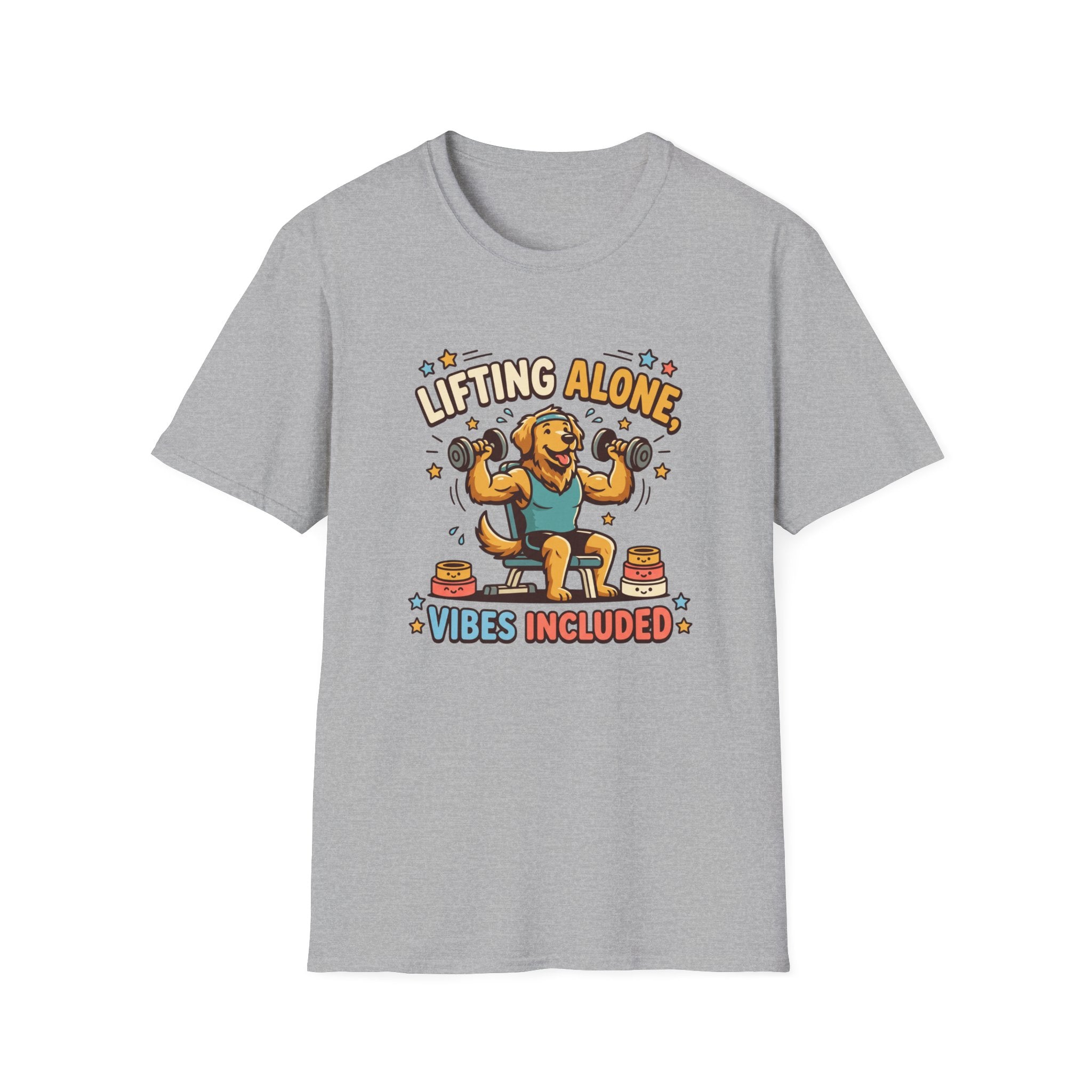 Lifting alone, Vibes included T-Shirt