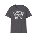 Repenting Between Reps – Bold Faith & Fitness  Tshirt
