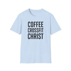 Coffee. CrossFit. Christ. – Bold Faith & Fitness Tshirt