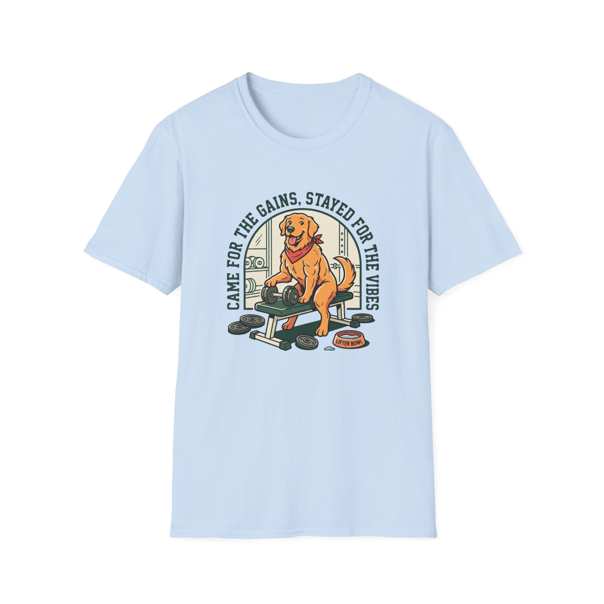Came for the gains, stayed for the vibes T-Shirt