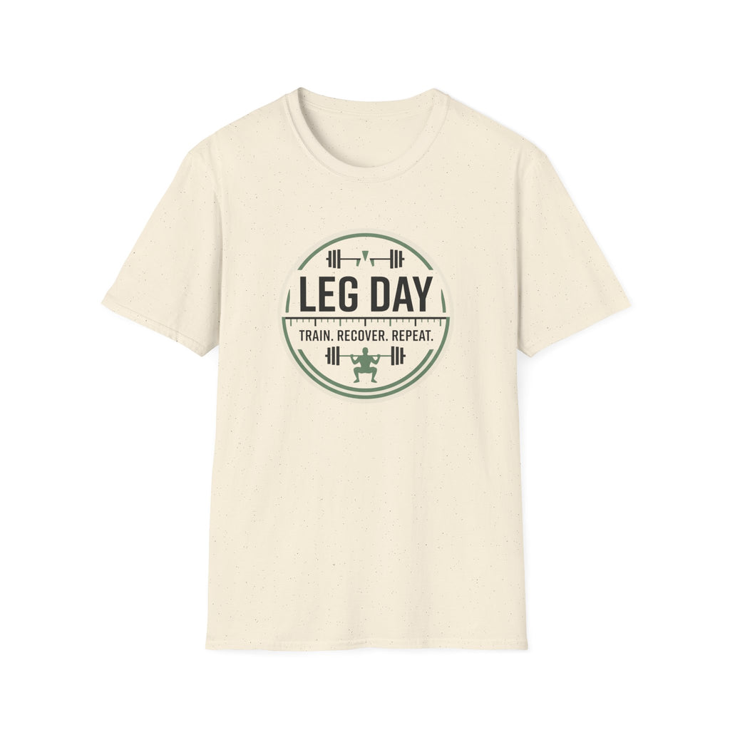 Leg day - Train. Recover. Repeat T-Shirt