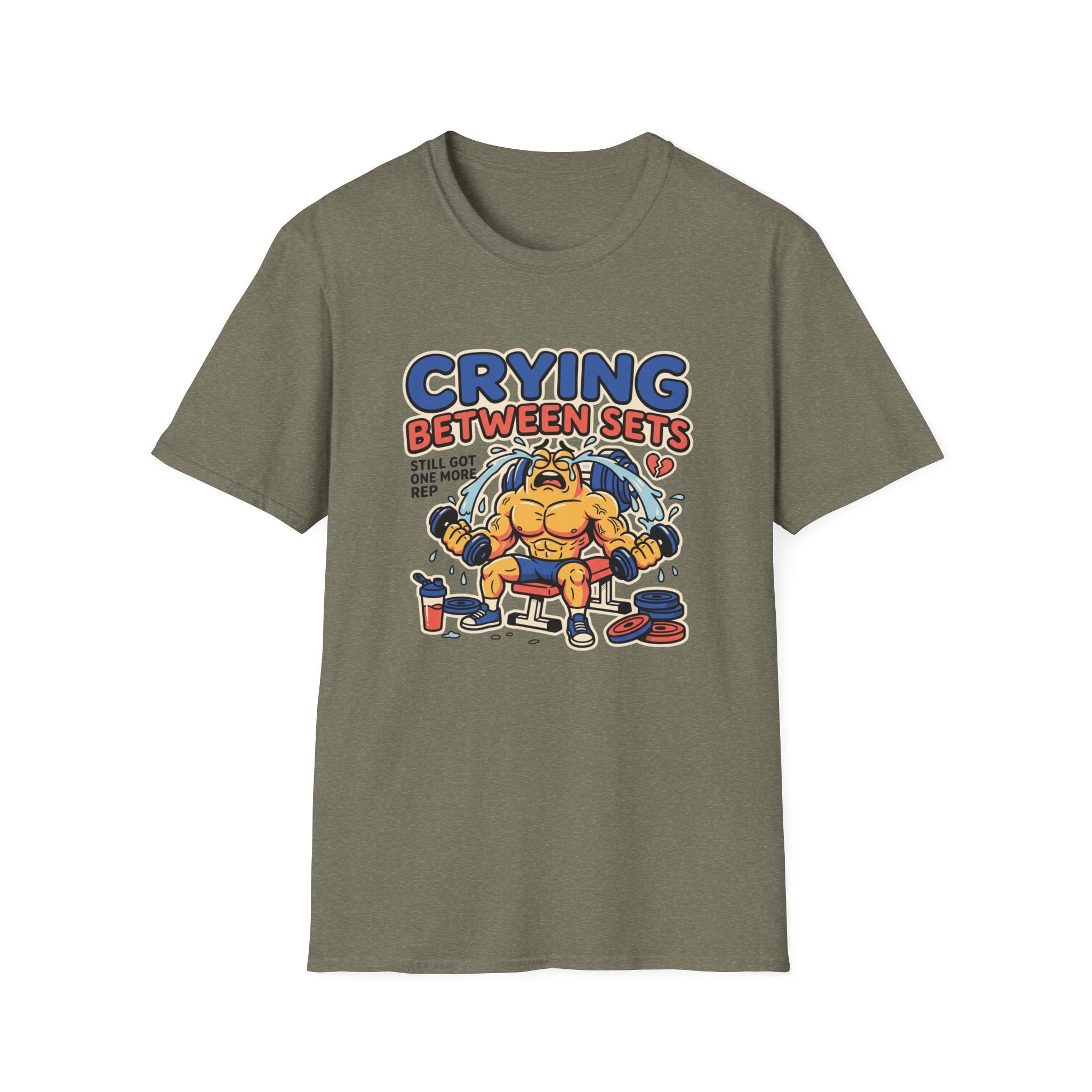 Crying between sets T-Shirt