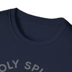 Holy Spirit. Heavy Weights. – Crossed Barbells Emblem Tshirt
