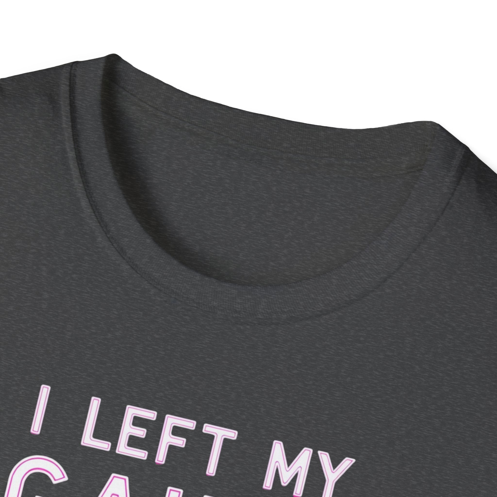 I Left My Gains for This? – Neon Gym Life T-Shirt