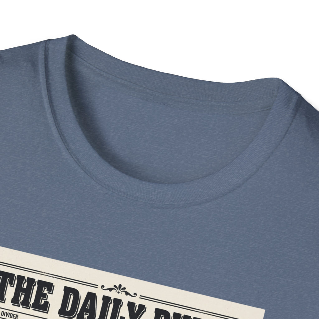 Monday is Global chest day - News style T-Shirt
