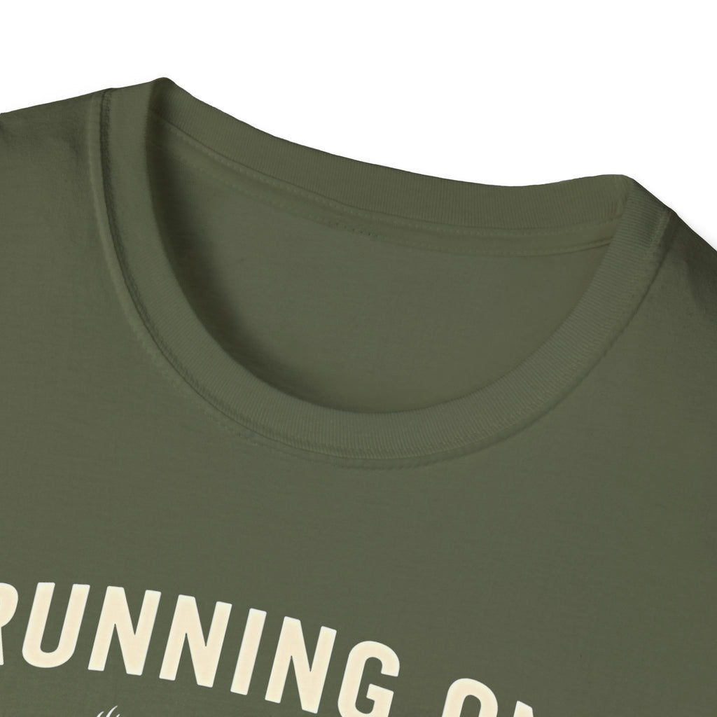 Running on Caffeine & PRs – Minimal Strength Mode T-Shirt