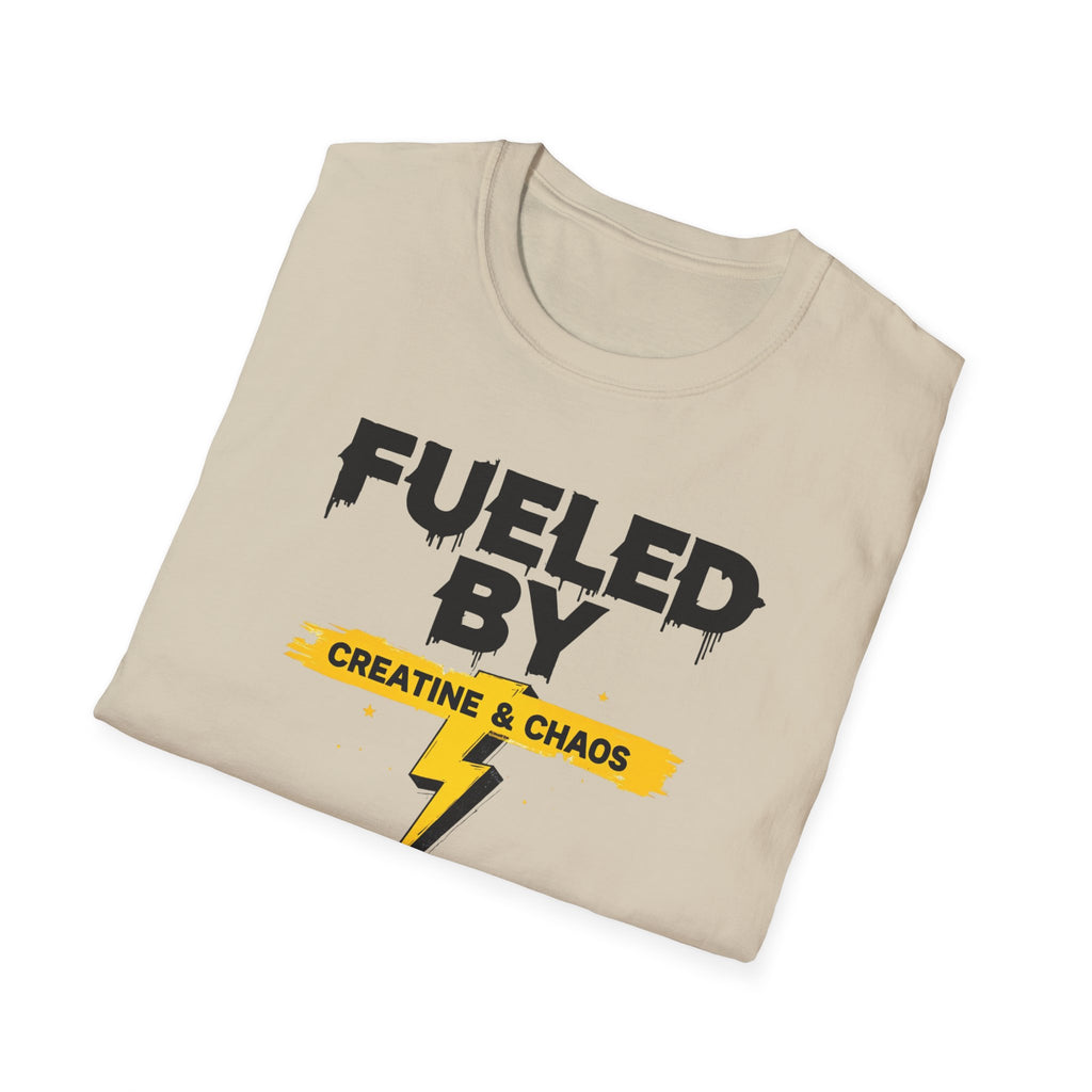 Fueled by Creatine & Chaos – Energetic Chaos Edition T-Shirt